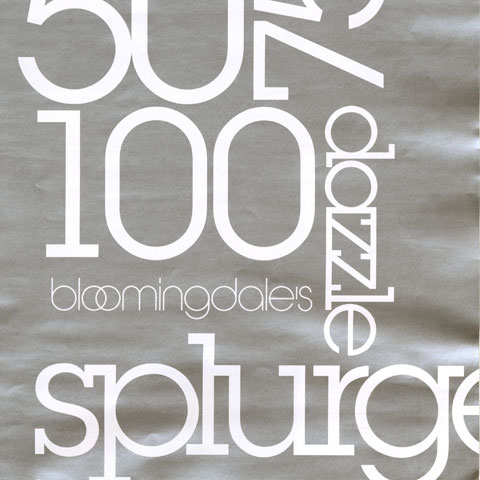 Bloomingdale’s – Splurge