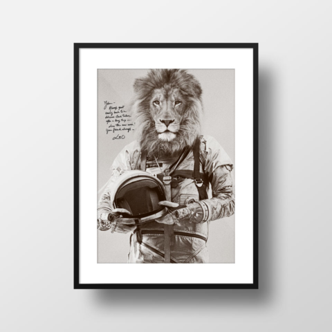 Bistrot Leo Astronaut Frame