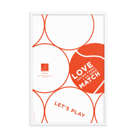 JF LOVE MATCH – 24 x 36 Framed poster #2