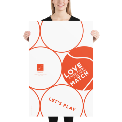 JF LOVE MATCH – 24 x 36 Unframed poster #2