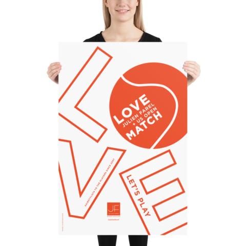 JF LOVE MATCH – 24 x 36 Unframed poster #1