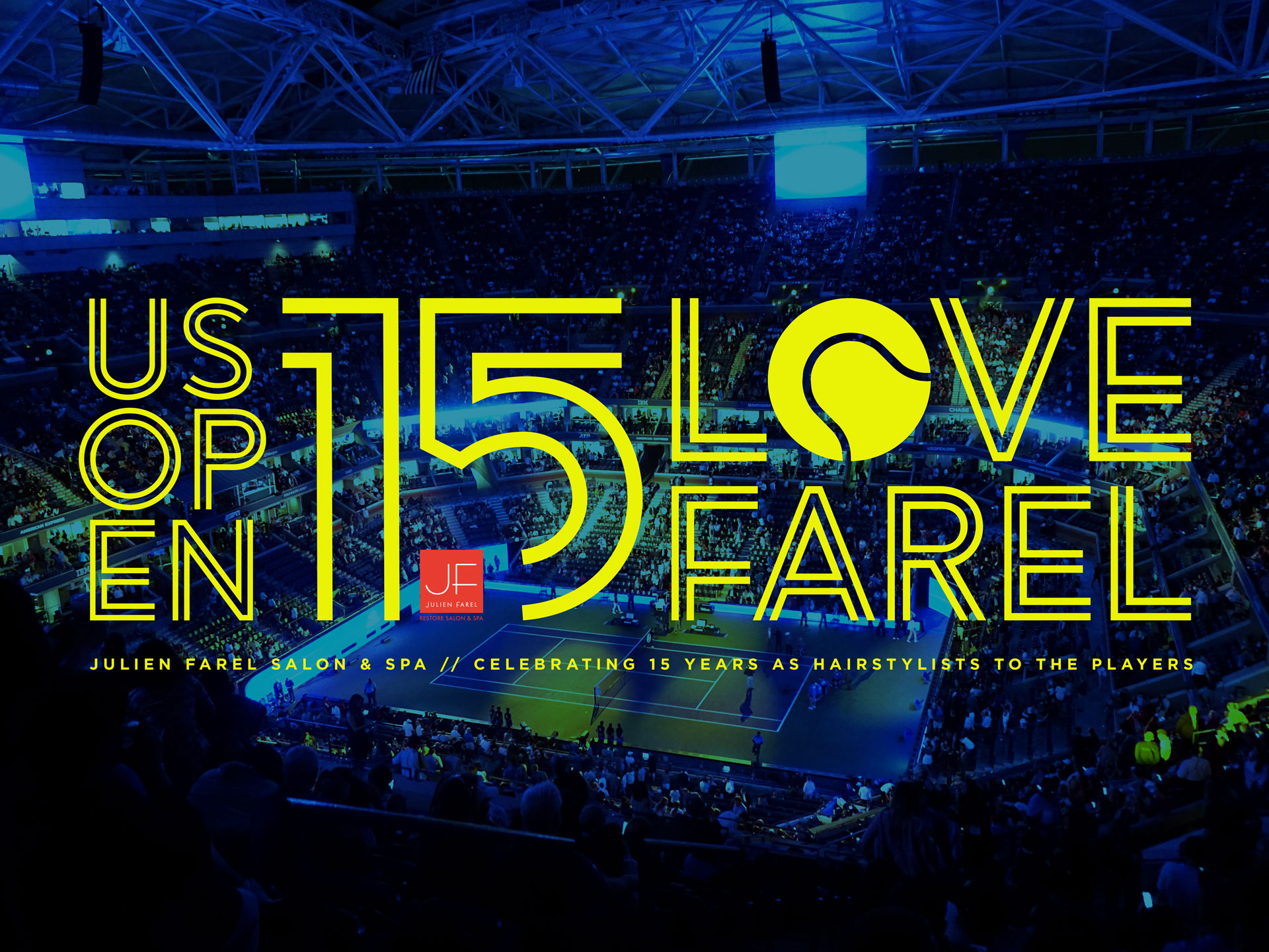 Julien Farel – US Open 15 years