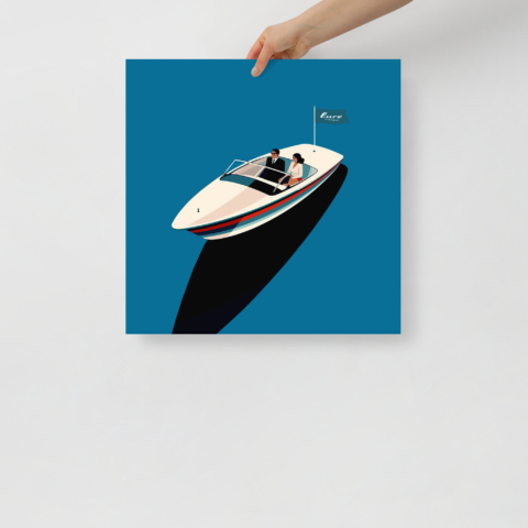 Photo paper poster